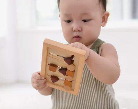 soopsori形状配对积木木制教具玩具儿...