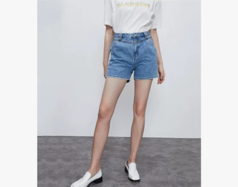 【风尚价】UR2020春夏新品女装高腰显瘦...