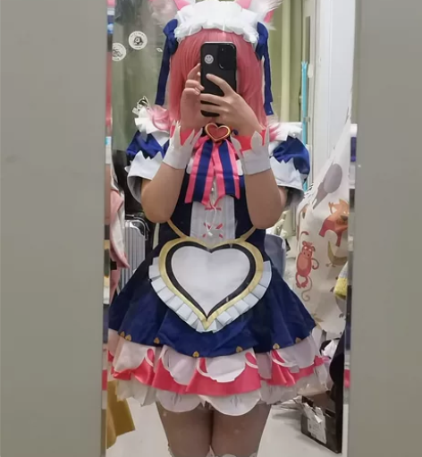 【遥远预售】绝色漫家妲己女仆咖啡cos服大...