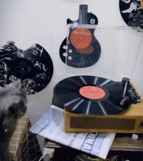 便携黑胶唱片机 老式留声机 复古欧式电唱机...