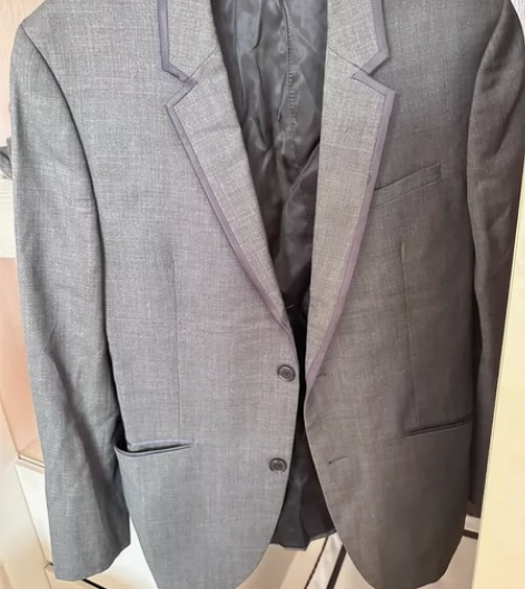 思莱德男士西服外套 没怎么穿过 尺码180...