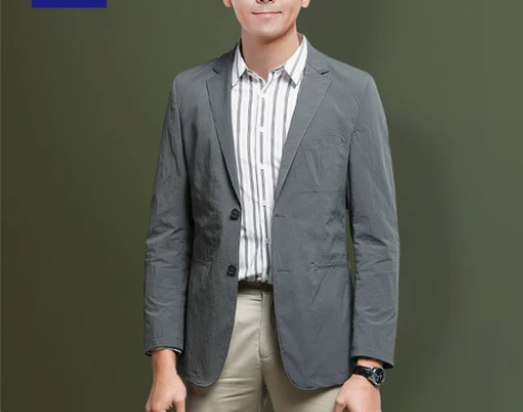 罗蒙秋季新款西服男商务休闲小西装韩版潮流男...
