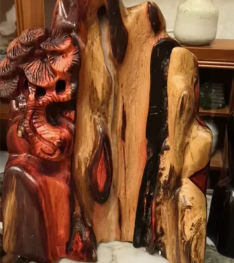 今天到的几个货剩两个出大红酸枝倒流熏香炉倒...