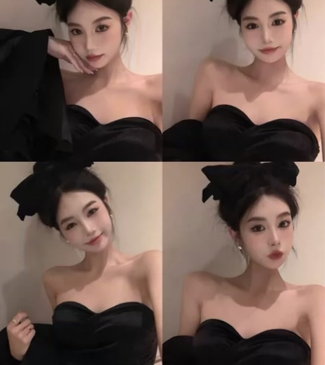 纯欲风吊带背心女秋季性感丝绸不规则抹胸带胸...