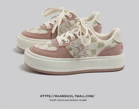 环球休闲运动鞋女春季2022新款小众原创设...