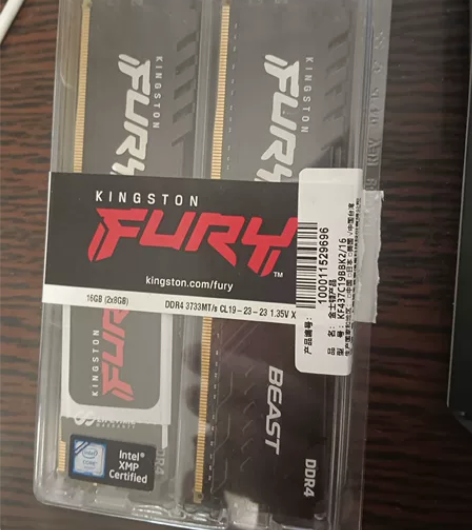 KINGSTON 金士顿 fury内存 2...