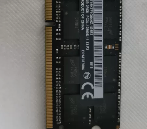 iMac苹果一体机内存黑条镁光 8G DD...