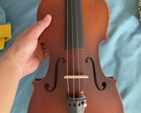 4/4实木小提琴 颜色靓 音质好 适合小朋...