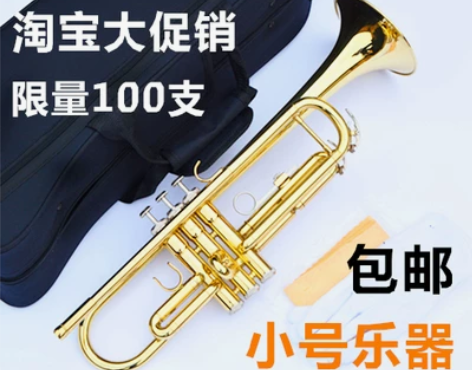 北京管乐器【限量100支】降B调小号 小号...