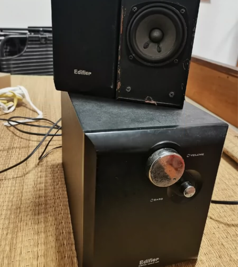 漫步者R231T有源音箱，换了新音响这个不...