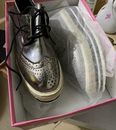 全新增高松糕女鞋单鞋36码 没穿过 感兴趣...