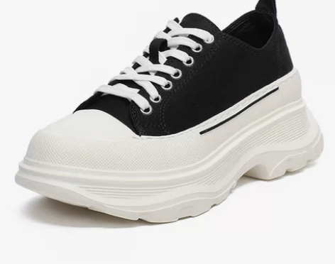 小码小白鞋女313233厚底韩版百搭休闲帆...