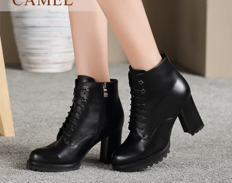 Camel/骆驼 靴子 感兴趣的话点“我想...