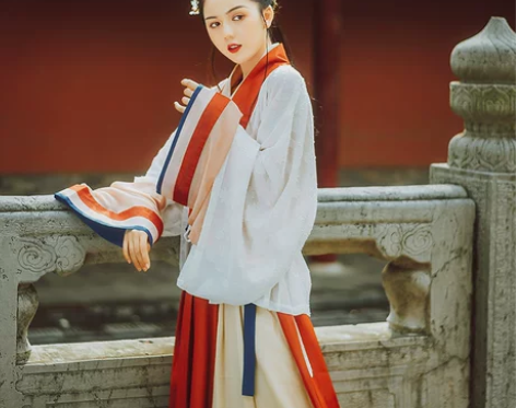 山茱萸 花朝记原创设计 汉服女装襦裙 晋制...