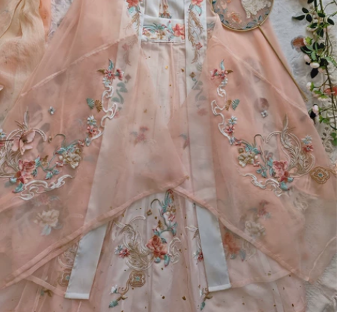 玉术原创汉服女【重明羽化】宋制重工刺绣大袖...