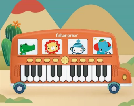 Fisher Price 费雪巴士电子琴 ...