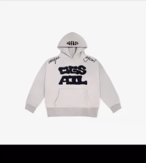 OGSAIL潮牌毛巾绣贴布刺绣秋冬基础宽松...