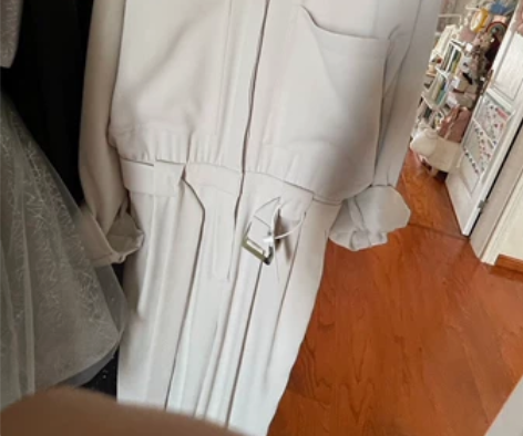 全新 Mogas麦家 纸片人感工装风绑带收...