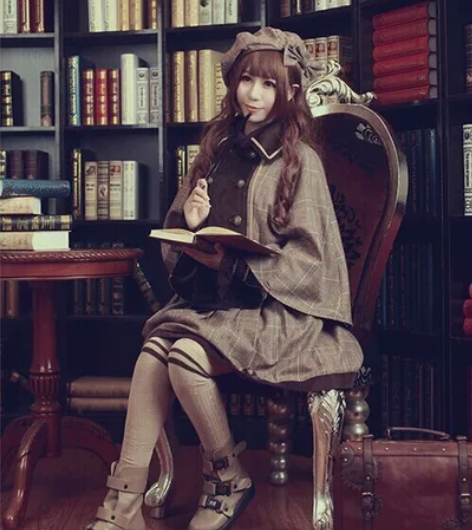 贝克街的迷雾 婴梵塔 lolita 侦探风...