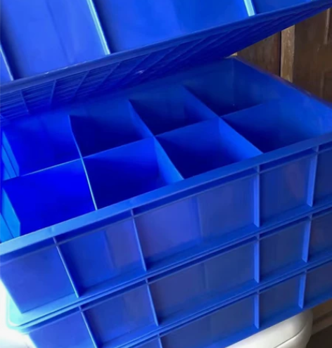 【全新清仓】加厚分格箱周转箱螺丝盒收纳盒分...