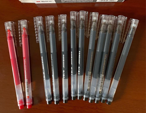 全新晨光巨能写中性笔大容量作业神器以一敌五...