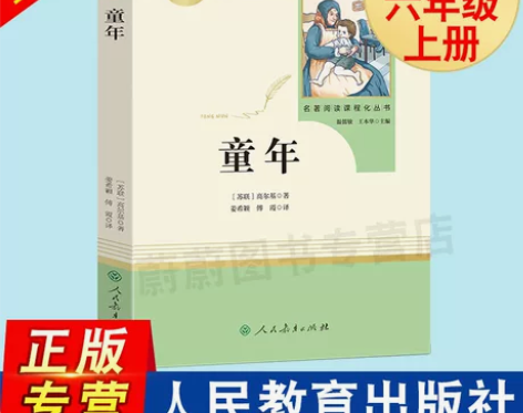 童年 高尔基正版原著六年级上册必读名著书目...