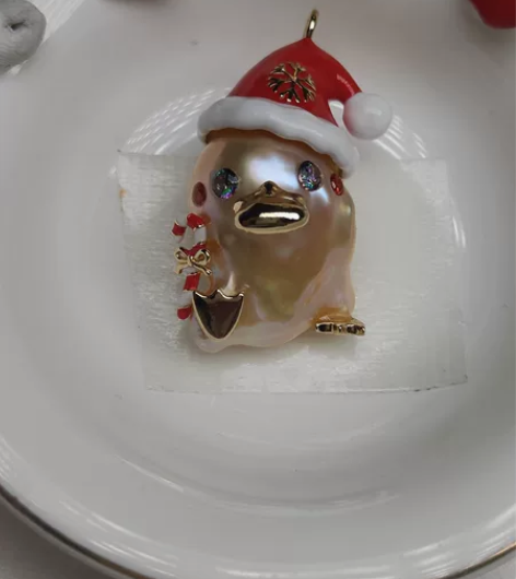 淡水巴洛克珍珠阿飘小精灵配件 帽子25一个...