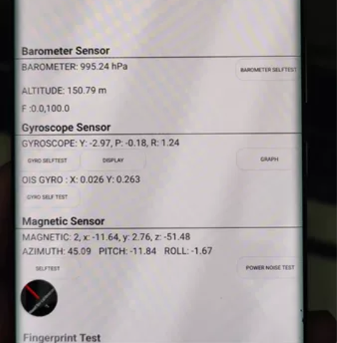 三星Note20Ultra，裸机，有气密视...