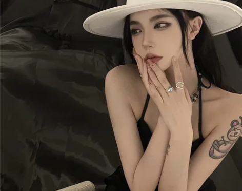 白色网红礼帽女春秋冬英伦复古绅士毡帽洋气2...