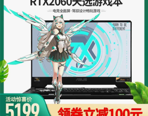 Asus/华硕天选2060十代锐龙8核吃鸡...