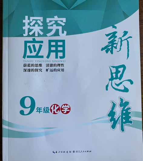 新思维九年级 初中化学探究应用新思维 黄东...