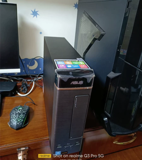 华硕(ASUS)灵睿K20 家用办公台式电...