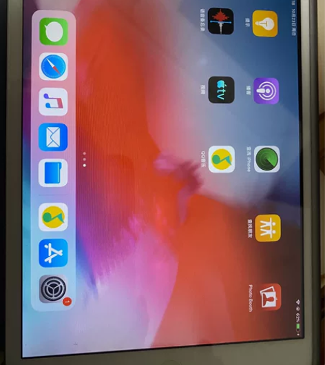 ipad mini2 16G 屏幕有点泛白...