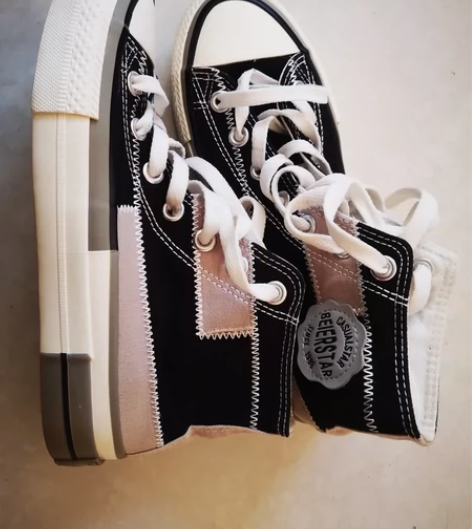 39码 帆布鞋 9成新 买来就穿过一两次 ...