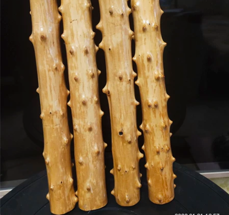 檬子木按摩棍手玩棍，精品满钉，高温处理，精...