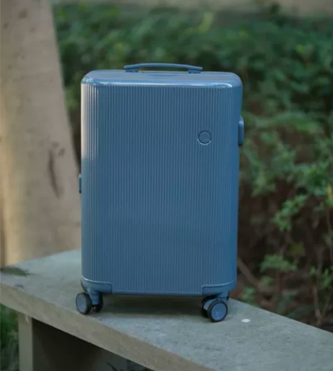 ito条纹牛仔蓝拉杆箱全新正品包邮送箱套（...