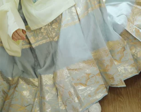 兰若庭 汉服 望水云鹤 织金纱 明制马面裙...