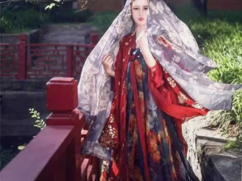 包邮出全新未使用司南阁胭脂唐风大袖五件大全...