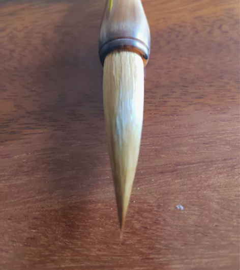 高端专业级白牛角狼毫,毛笔清库存,包邮,偏...