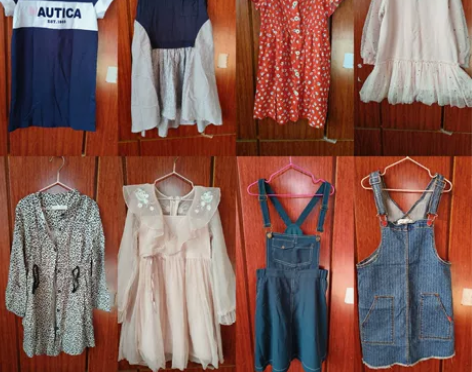 女童130码初秋夏季连衣裙，背带裙，纱裙，...