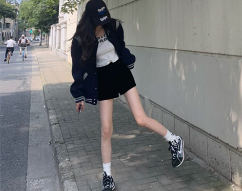 JMSHOP 半山黑咖 超A休闲裤秋季百搭...