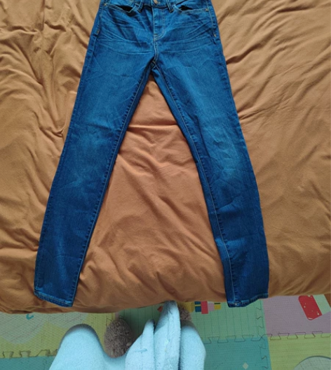 madswsee美国牛仔裤女小脚铅笔裤26...