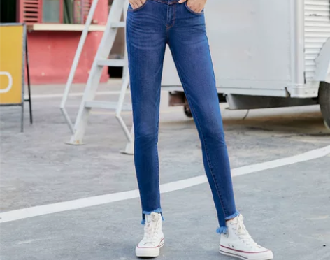 【潮酷价】ONLY秋季新款高腰高弹紧身显瘦...