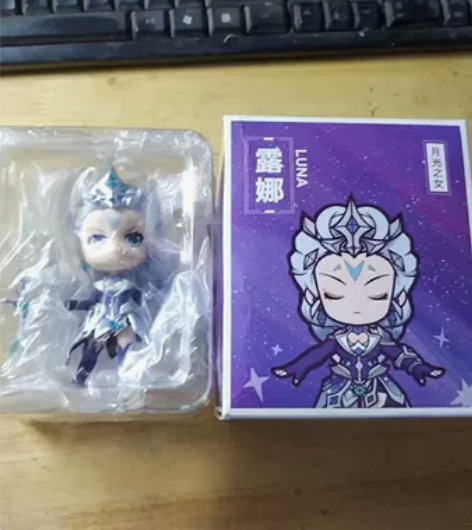 王者荣耀露娜手办,仅拆未摆,已绝版 实物见...