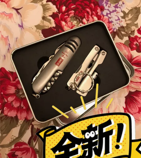 全新多功能便携式小军刀 螺丝刀 钳子 开瓶...