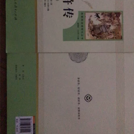 初中生九年级上必读《水浒传》人教版。孩子毕...