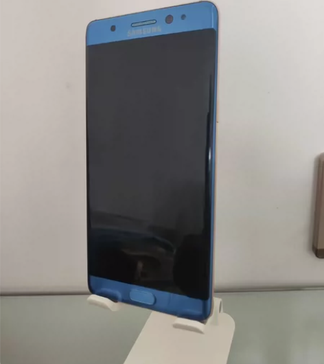 三星notefe珊瑚蓝，虹膜正常 三星no...