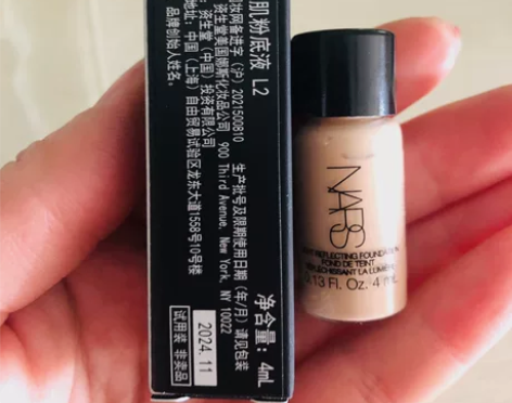 国内专柜NARS超方瓶粉底液 色号：L2 ...