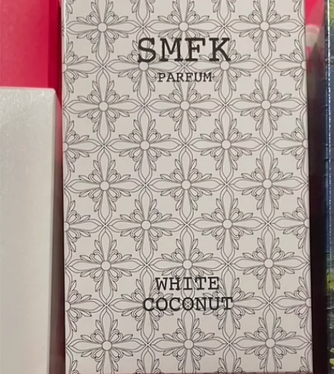 SMFK香水黑色乌木无性别持久淡香白色椰子...