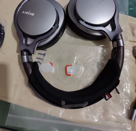 索尼MDR-1A，自定义伊拉克，头梁掉皮配...